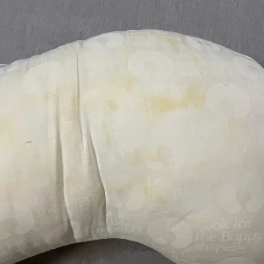 Vintage Boppy Bare Naked Nursing Pillow w/ Blue Vine & Jungle Covers Baby‎